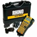 Dymo DYMO Rhino 5200 Industrial Label Maker Kit, 5 Lines, 4-9/10inW x 9-1/5inD x 2-1/2inH 1756589